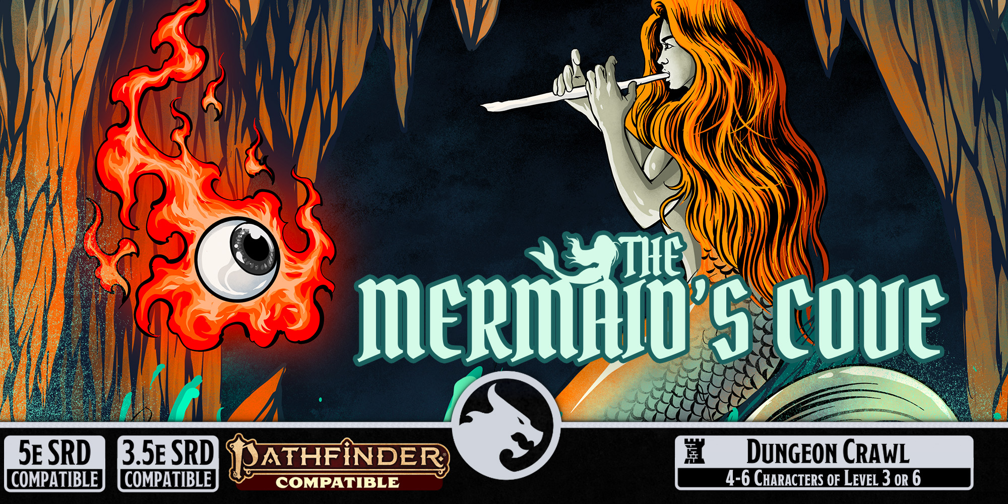 Dragonshorn Tales - The Mermaid's Cove (5e/3.5e/PF2e)